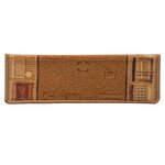 vidaXL Tapis d'escalier autoadhésifs 10 Pièces 65x21x4 cm Beige