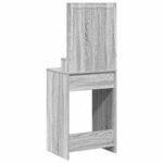 vidaXL Coiffeuse Sonoma gris 50 x 41 x 135 cm Bois d'ingénierie
