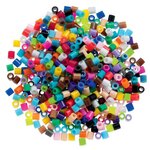 Sachet de 2000 Perles à Repasser 5mm Assorties en 22 Couleurs FOLIA