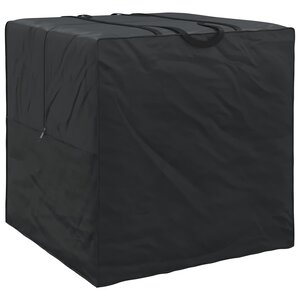 vidaXL Sac de stockage extérieur Noir 90 x 90 x 90 cm Tissu 420D