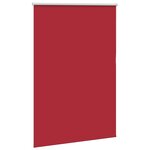 vidaXL Store enrouleur occultant rouge largeur du tissu 110 7 cm