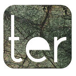 Numéro TER- Numéro adhésif pour boîtes aux lettres- Pierre véritable 50 mm  ORIGINES