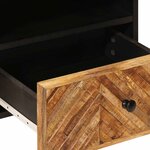 vidaXL Table basse Marron 80 x 54 x 40 cm Bois de mangue massif