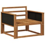 vidaXL Sofa de milieu extérieur Naturel