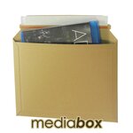 Lot de 10 enveloppes carton media-box compatible lettre suivie / lettre max la poste