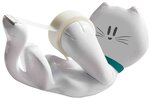 Dévidoir CHAT avec 1 ruban Magic 9 mm x 8 89 m Blanc SCOTCH