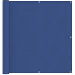 vidaXL Écran de balcon 110 x 600 cm Tissu Oxford Rectangulaire Bleu