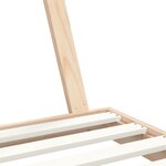 vidaXL Cadre de lit pour enfant 70x140 cm bois de pin massif