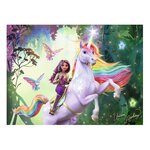 Puzzle 100 pieces XXL - Sophia et Wildstar / L'ecole des licornes