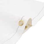 vidaXL Bâche blanc Ø 2 2 m 650 g/m²