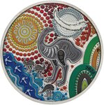 Pièce de monnaie en Argent 2 Dollars g 62.2 (2 oz) Millésime 2025 EMU UTINGAT