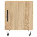 vidaXL Tables de chevet 2 Pièces chêne sonoma 40x40x50 cm bois ingénierie