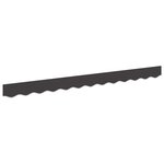 vidaXL Cordon d'auvent Anthracite 580 x 20 cm Toile