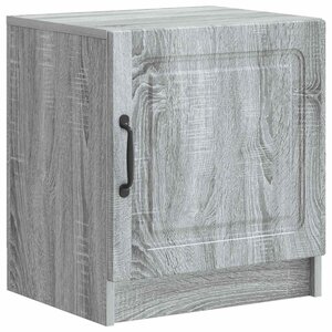 vidaXL Cabinet de chevet Sonoma gris 43 x 34 5 x 47 cm