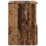 vidaXL Armoire de salle de bain Bois ancien 30 x 44 5 x 50 cm