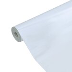 vidaXL Film de fenêtre statique dépoli blanc transparent 90x2000cm PVC