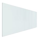 vidaXL Plaque de verre pour cheminée rectangulaire 120x50 cm
