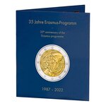 Album leuchtturm presso pour les pièces de monnaie de 2 euro "programme erasmus" (365444)