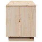 vidaXL Meuble TV 156x37x45 cm Bois de pin massif