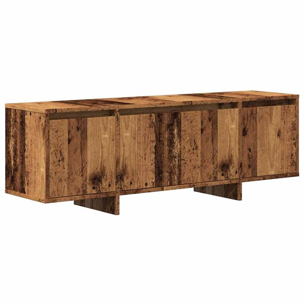 vidaXL Meuble TV vieux bois 120x30x40 5 cm bois d'ingénierie