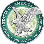 Pièce de monnaie en Argent 1 Dollar g 31.1 (1 oz) Millésime 2024 MOONLIGHT REVERIE