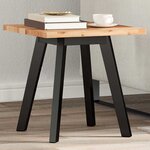 vidaXL Dessus de table carré 40x40x2 cm bois massif d'acacia