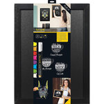Ardoise murale Eco Woody noir