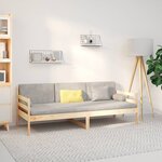 vidaXL Lit de jour sans matelas 80x200 cm bois de pin massif