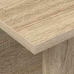 vidaXL Meuble TV Chêne Sonoma 102 x 35 x 45 cm Bois d'ingénierie