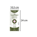Paquet 100 Fiches Intercalaires Horizontales Unies Perforées Forever - 105x240mm - Rose - X 12 - Exacompta