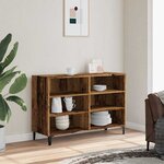 vidaXL Buffet vieux bois 103 5x35x70 cm bois d'ingénierie