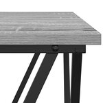 Tables d'appoint vidaXL 3 Pièces Gris Sonoma en bois d'ingénierie