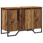 vidaXL Cabinet Sous Évier Autre avec porte Bois Ancien 91 x 35 x 60 cm