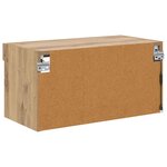 vidaXL Meuble TV Chêne artisanal 60 x 30 x 30 cm Bois d'ingénierie