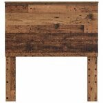 vidaXL Tête de lit Bois Ancien 90 cm Bois d'ingénierie