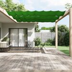 vidaXL Auvent vertical Vert clair 140x360 cm Tissu oxford