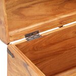 vidaXL Coffre de rangement 90x40x40 cm Bois d'acacia solide