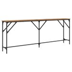 vidaXL Table console Bois Ancien 200 x 29 x 75 cm