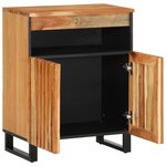 vidaXL Buffet 60x34x75 cm bois d'acacia massif