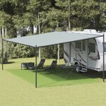 vidaXL Tapis de tente vert clair 400x600 cm PEHD