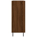 vidaXL Buffet chêne marron 69 5x34x90 cm bois d'ingénierie