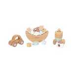 Coffret 3 en 1 de jeux d'équilibre en bois