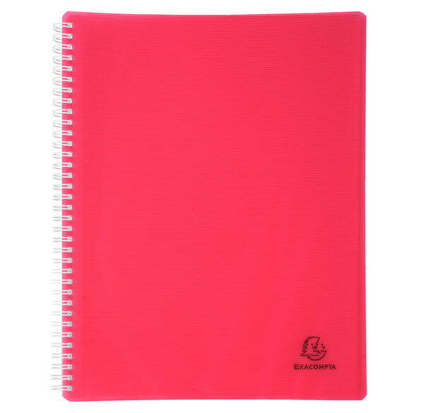 Porte Vues A4 REVERS. LINICOLOR 80V Ass. EXACOMPTA