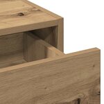 vidaXL Table de Toilette Marron 60 x 40 x 70 cm Bois d'ingénierie