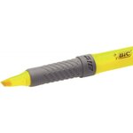 Surligneur BIC Highlighter grip jaune