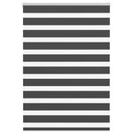 vidaXL Store zèbre noir 95x150 cm largeur du tissu 90 9 cm polyester