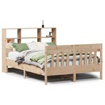 vidaXL Cadre de lit sans matelas 120x190 cm bois de pin massif