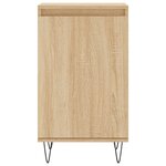 vidaXL Buffet chêne sonoma 40x35x70 cm bois d'ingénierie