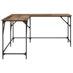 vidaXL Bureau Bois Ancien 149 x 149 x 75 cm Bois d'ingénierie