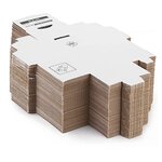 Boîte carton brune d'expédition rajapost 6x4 3x3 5 cm (lot de 300)